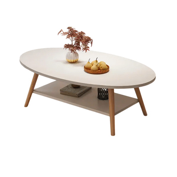 Klub stol bijela 120x60x42